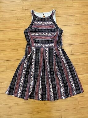 Xhilaration Boho Halter Mini Dress